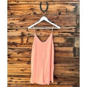 WILFRED FREE | Vivienne Camisole Dress Y2K 90’s Slip Dress in Blush Pink S